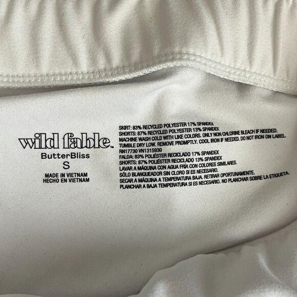 🛍️ Wild Fable Skirt with Built-in Shorts in White - Picture 3 of 6